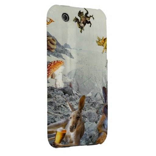 Kangaroo Holiday iPhone 3 Cover