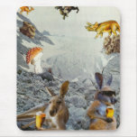 Kangaroo Holiday Mousepad
