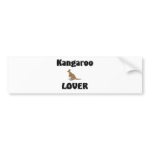 Kangaroo Lover bumper stickers