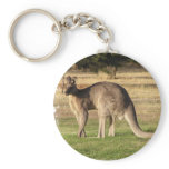 Kangaroo Picture Keychain
