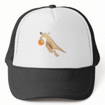 kangaroo playing basketball hats by doonidesigns kangaroo playing basketball hats