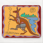 Kangaroo X-ray Art mousepads