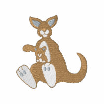 Kangaroos embroidered shirts