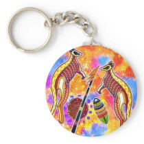 Kangaroos keychain