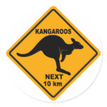 Kangaroos Next 10 km Sticker