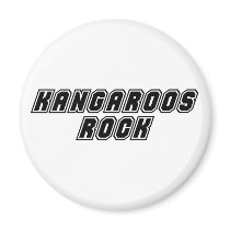 Kangaroos Rock magnets