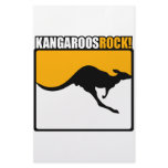 Kangaroos Rock! Stationery Design