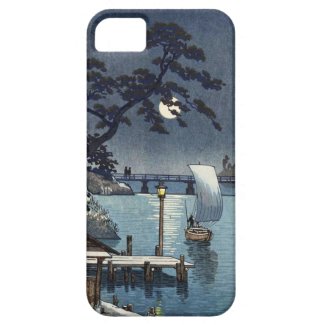 Kangetsu Bridge, Shimonoseki on Early Autumn iPhone 5 Covers