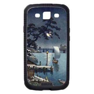 Kangetsu Bridge, Shimonoseki on Early Autumn Galaxy S3 Case