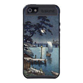 Kangetsu Bridge, Shimonoseki on Early Autumn iPhone 5 Case