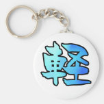 kanji art float keychains