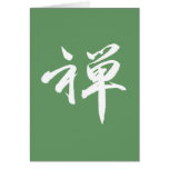 Kanji Character for ZEN Greeting Cards