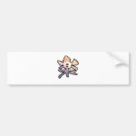 kanji Comfort Bumper Stickers
