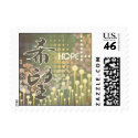 Kanji Design Hope Stamp stamp
