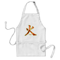 Kanji: Fire - Apron #2