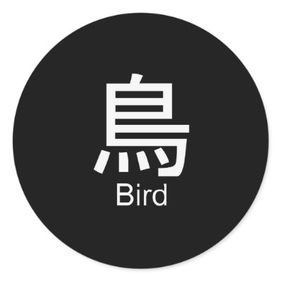 Bird Kanji