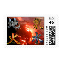 Kanji: Four Elements - Postage #1 postage