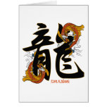 Kanji Koi Fish Dragon Cards