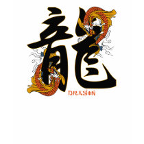 Kanji Koi Fish Dragon t-shirts