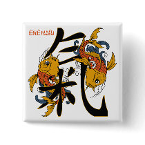 Kanji Koi Fish Energy buttons