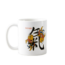 Kanji Koi Fish Energy mugs