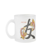 Kanji Koi Fish Friend mugs