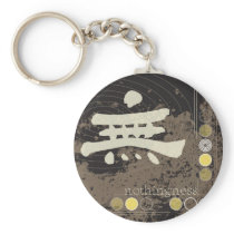 Kanji, Nothingness Design Keychain