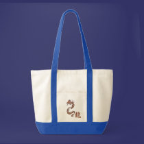 KANJI Symbol for DRAGON Asian-style Bags