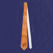 KANJI Symbol for the word "PRAY" Fashion Tie ties