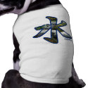 Kanji: Water - Pet Shirt #2 pet clothing by bontondesigns Kanji: Water - Pet Shirt #2 pet clothing