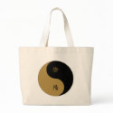 Kanji Yin Yang bags