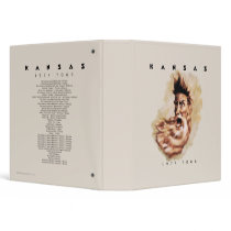 KANSAS - 1974 Tour Vinyl Binder