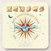 KANSAS - 30th Anniversary Coaster
