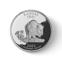 Kansas Pinback Button