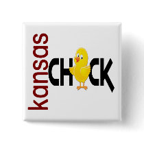 Kansas Chick 1 buttons