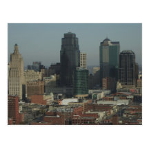 Kansas City Downtown Postcard