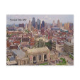 Kansas City, MO Skyline Memorial Liberty Area Post Card