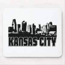 Kansas City Skyline Mousepads