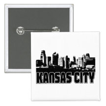Kansas City Skyline Pins