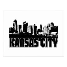 Kansas City Skyline Postcards