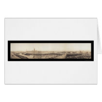 Kansas City StockYards Photo 1909 cards