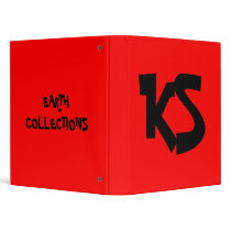 KANSAS EARTH COLLECTIONS BINDERS