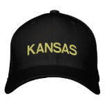 KANSAS EMBROIDERED HATS