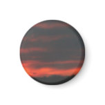 Kansas Farm Plains Sunset Magnet