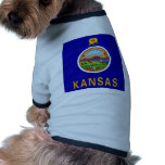 Kansas Flag Doggie Shirt