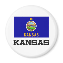 Kansas Flag magnets