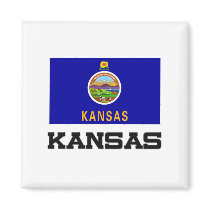 Kansas Flag magnets