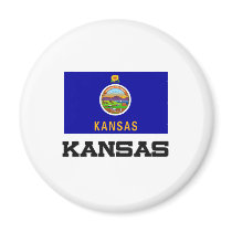 Kansas Flag magnets