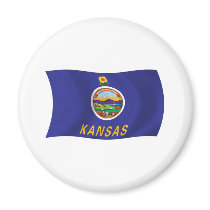 Kansas Flag Magnet