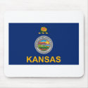 Kansas Flag Mousepad